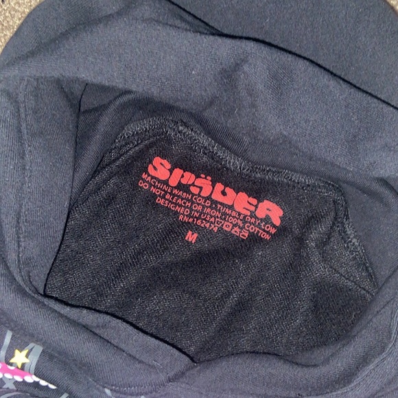 COPY - black spider hoodie - Picture 3 of 3
